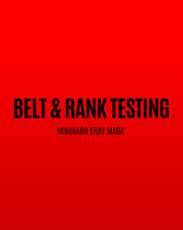 Belt & Rank Testing Vanguard Krav Maga