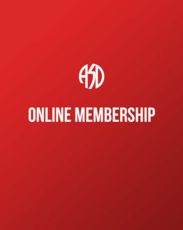 ASD Online Membership