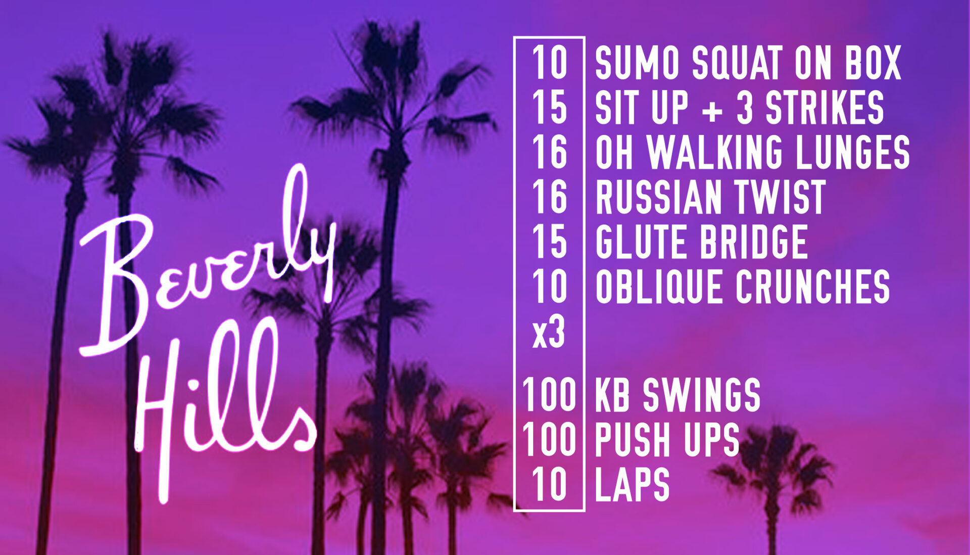 beverly hills workout app
