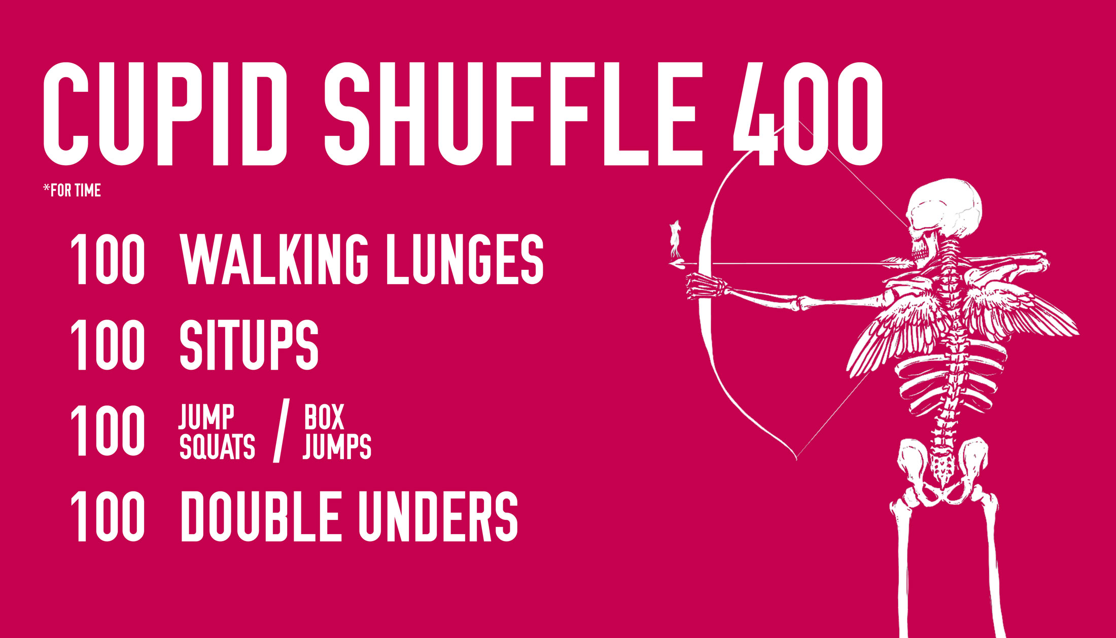 Cupid Shuffle 400 Academy Of Self Defense Wod