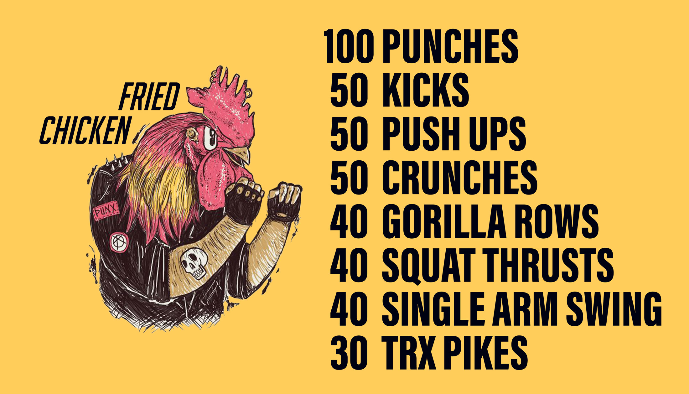 Fried Chicken - Academy of Self Defense