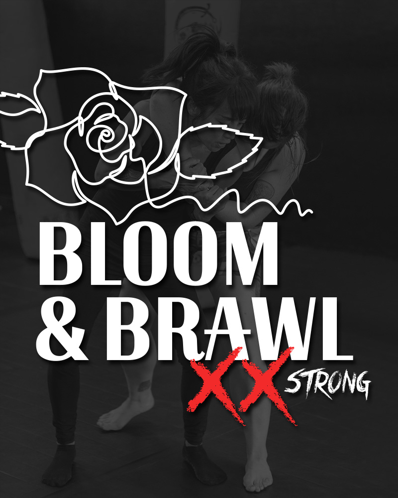 Bloom & Brawl: XX Strong. A Free Women's Self Defense Seminar by the Vanguard Krav Maga XX Division.